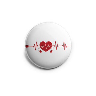 Pills Heart EKG Topper
