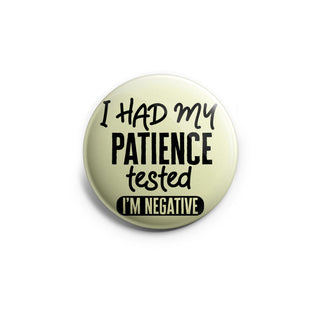 Negative Patience Topper