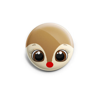 Sweet Reindeer Face Topper