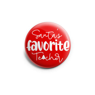 Santa Favorite Teacher Topper