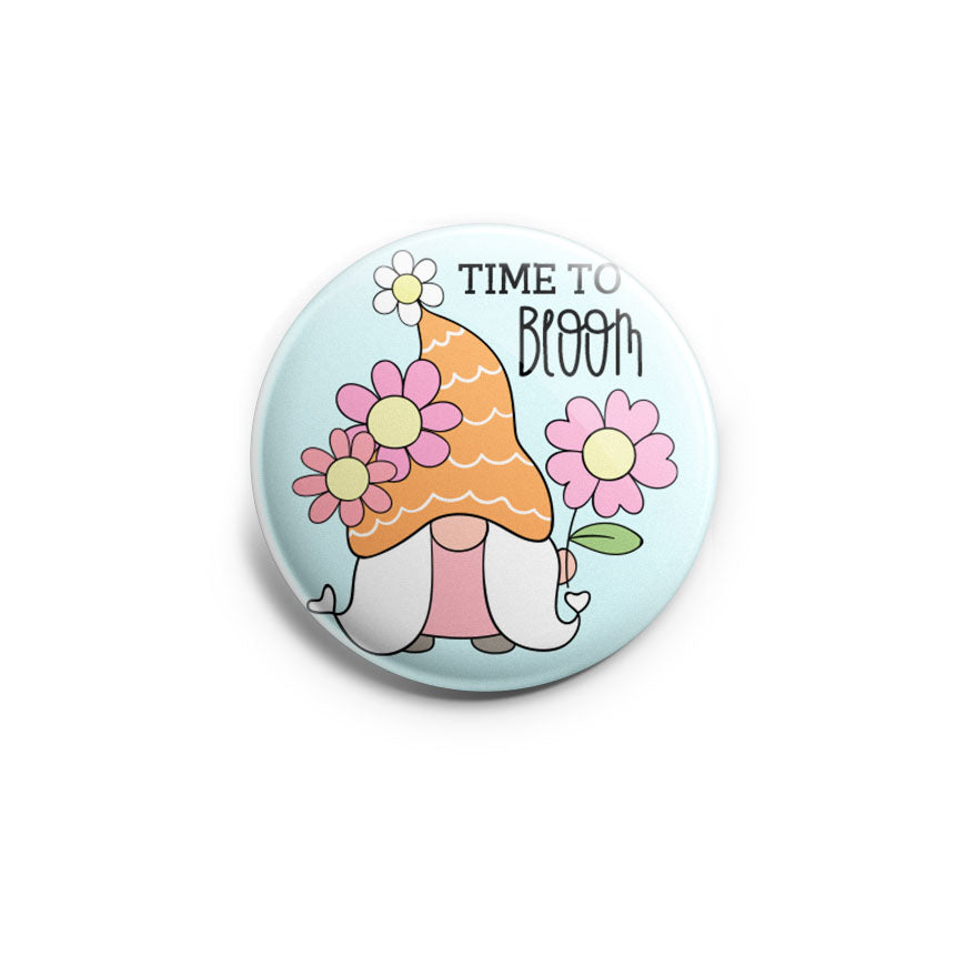 Time to Bloom Gnome Topper - Classic Shine - Topperswap