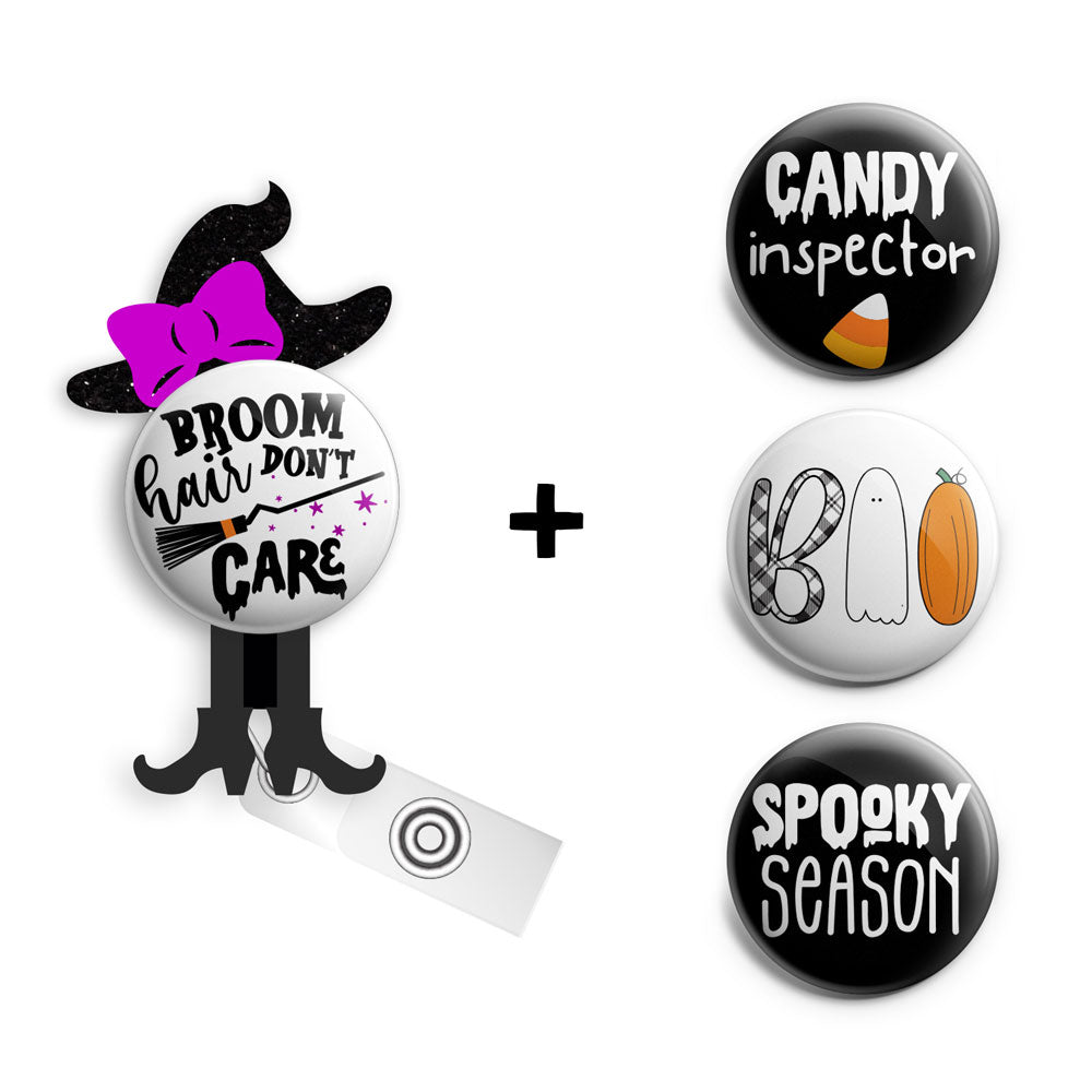 Witches’ Brew Starter Bundle (Save 10%) • Witch Halloween Retractable Magnetic ID Badge Reel, ID Holder • Swapfinity -  - Topperswap